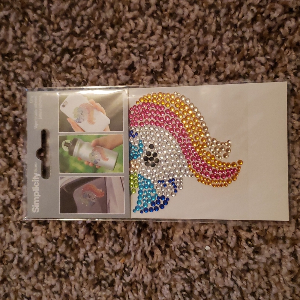 Unicorn cling adhesive